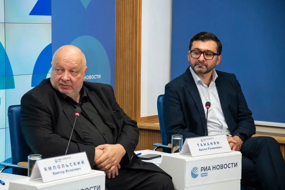 Управляющий Севастопольским филиалом ПСБ Арсен Тананян принял участие в пресс-конференции, посвященной старту проекта. Фото: ПСБ