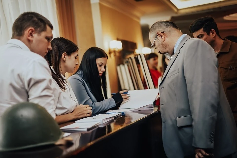В Донецке прошла конференция проекта «В списках не значился. Сталинская область». Фото: Министерство молодежной политики ДНР
