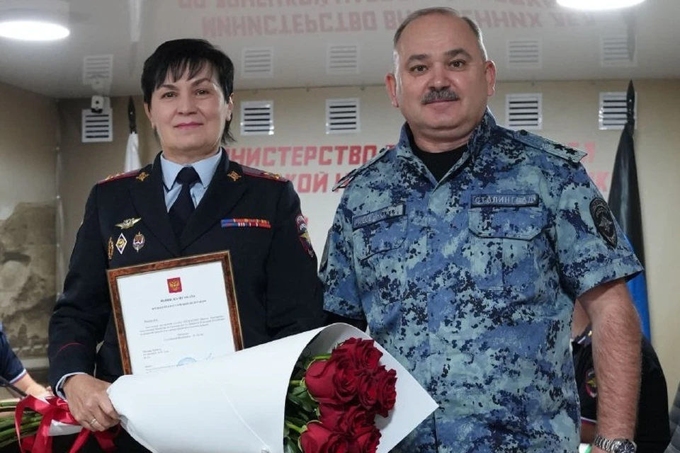 Полковник внутренней службы Марина Протасова будет отвечать за вопросы гражданства и регистрации иностранных граждан. Фото: МВД по ДНР