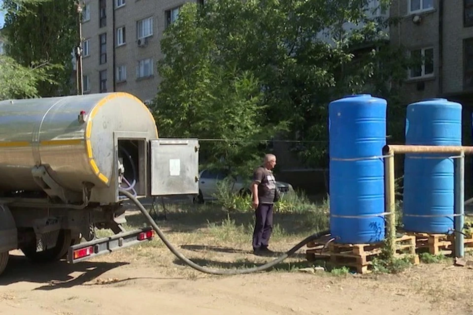 В Мариуполе вопрос водоснабжения держат на ежедневном контроле. Фото: ТГ/Пушилин