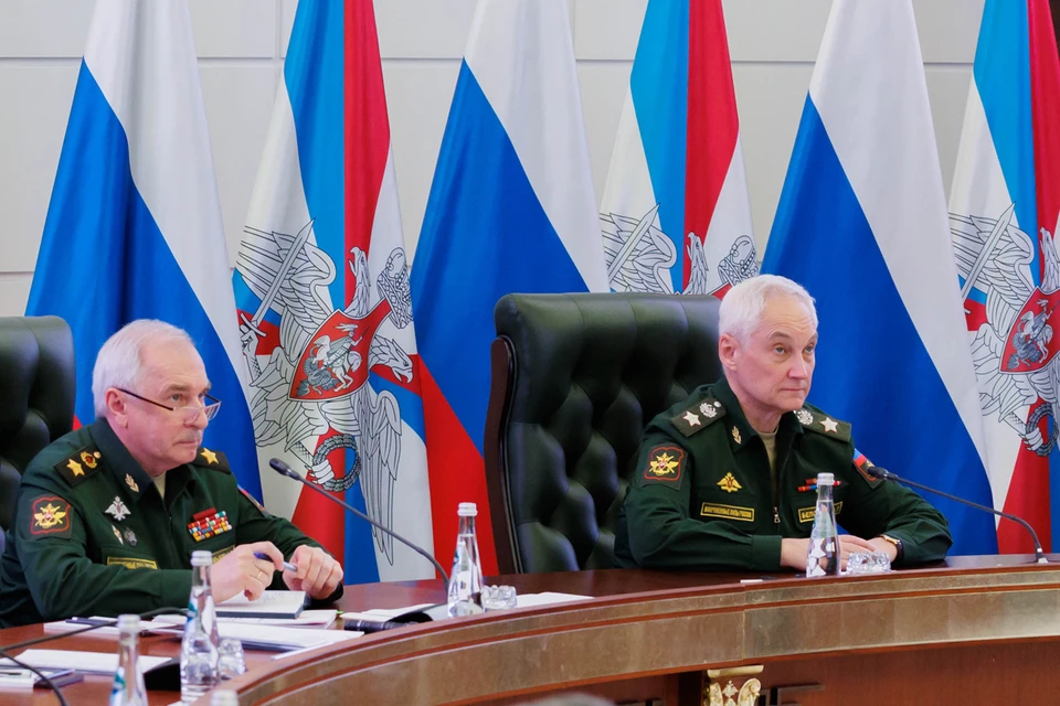 Министр обороны РФ Андрей Белоусов