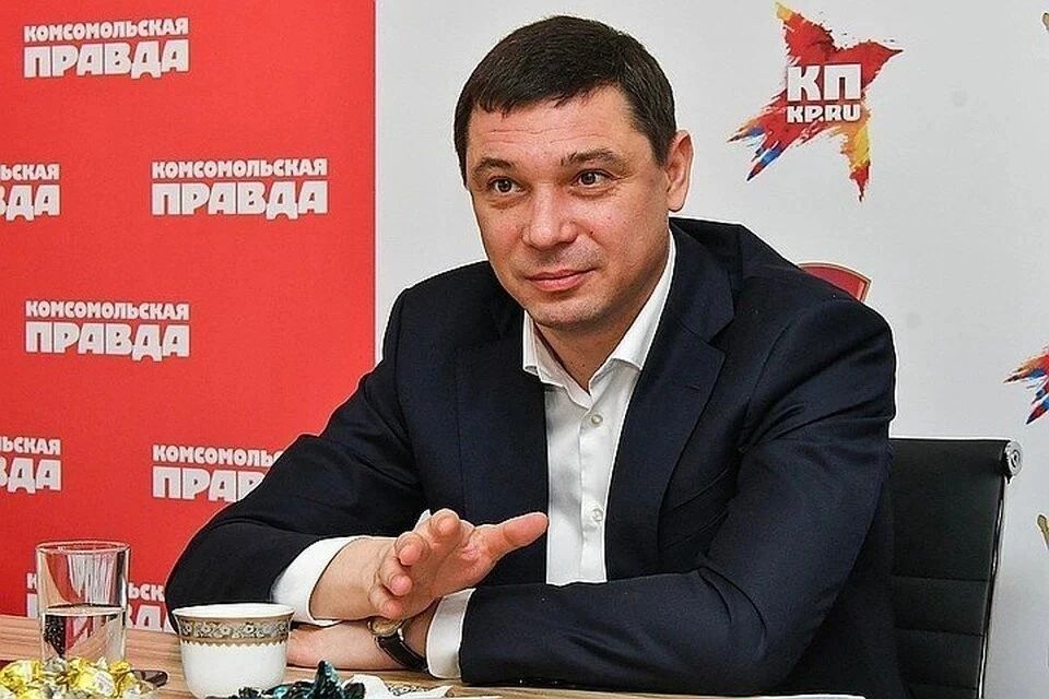 Евгений Первышов в редакции "КП"-Кубань"