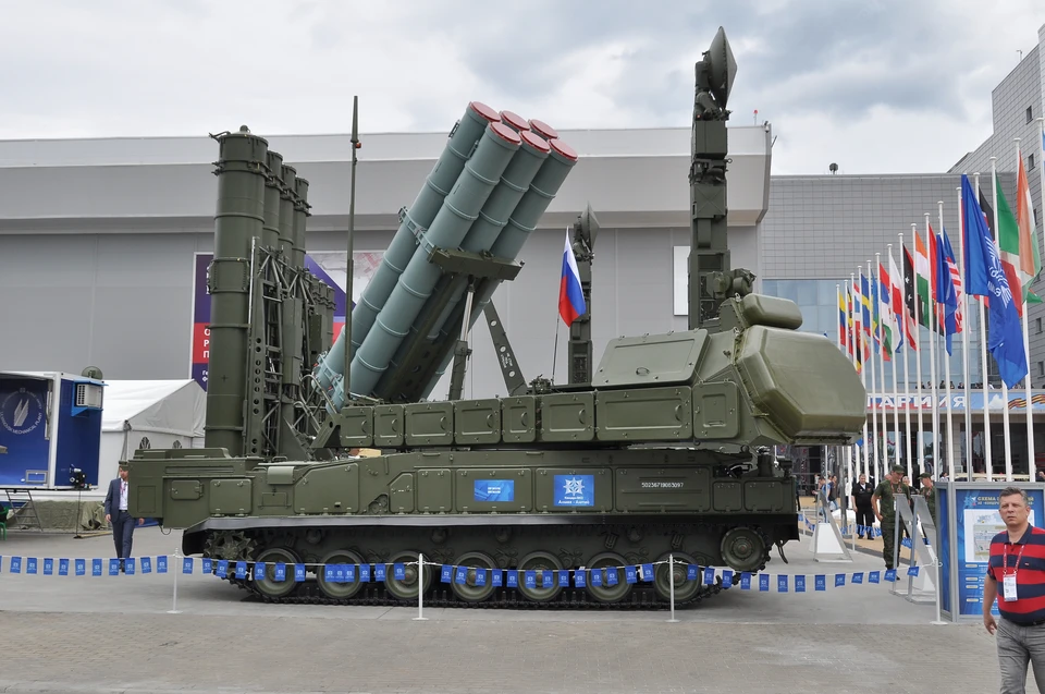 Российская армия получила модели ПВО «Бук-М3»