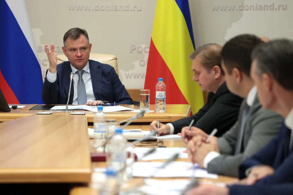 Юрий Слюсарь провел кадровые перестановки в правительстве региона. Фото: пресс-служба губернатора Ростовской области