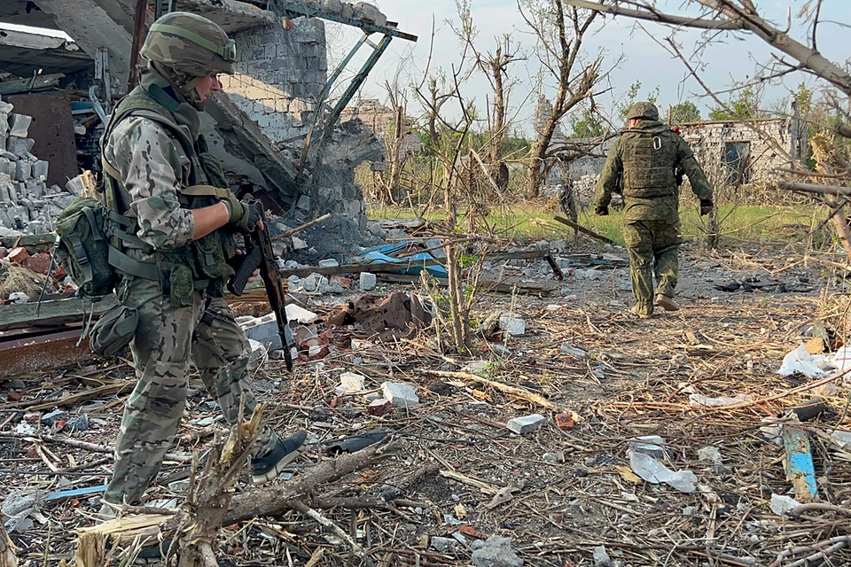 Наши штурмовые группы вошли в Новопавловку