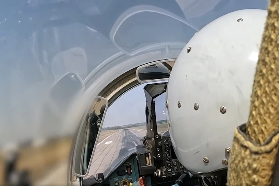 Боевая работа Су-35