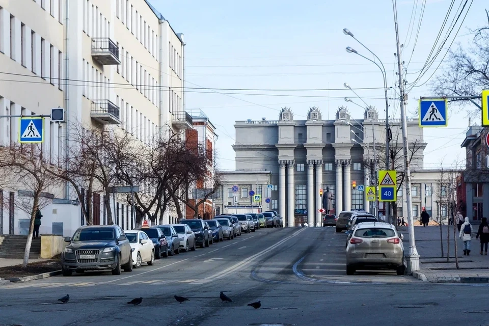Соревнования прошли на площади Куйбышева