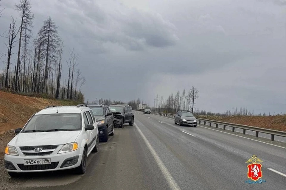 В ДТП никто не пострадал. Фото: Госавтоинспекция Свердловской области