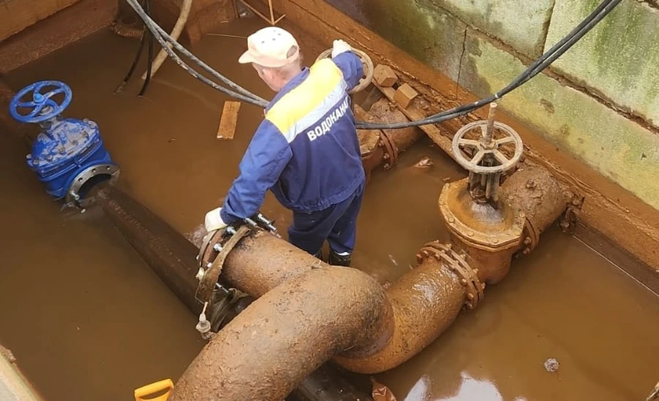 В Балабаново продлили аварийное отключение воды.