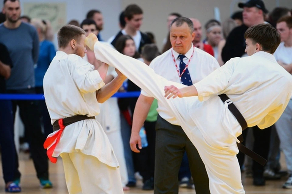 Команда каратистов из Мелитополя хорошо показала себя в Москве. Фото: управление Росгвардии по Запорожской области