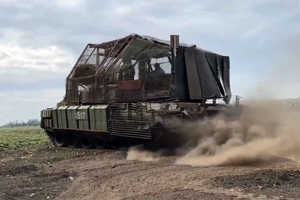 В ходе боя экипаж «Манула» успешно ликвидировали опорные пункты ВСУ