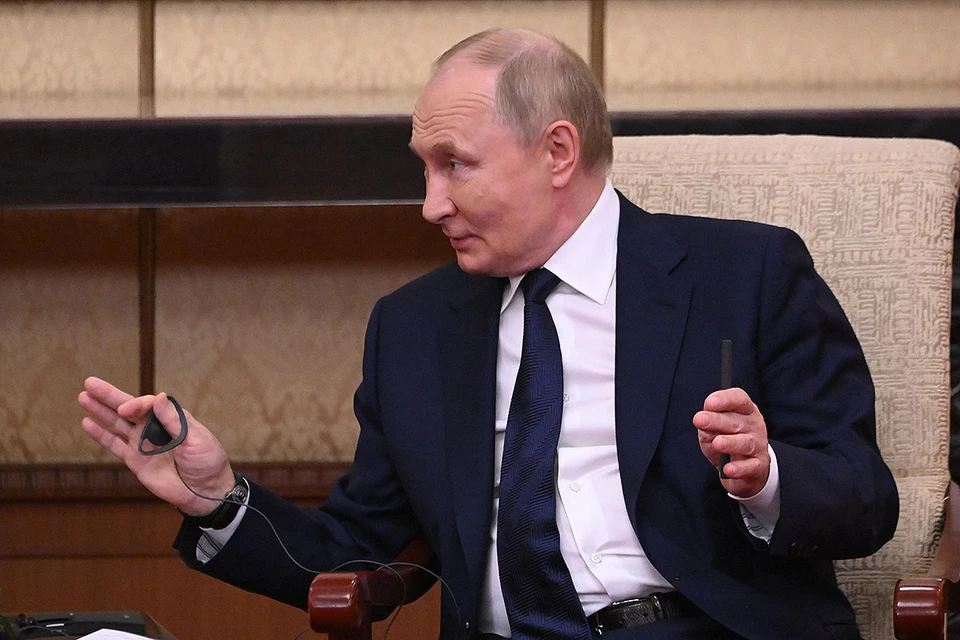 Путин приехал на Глобальный атомный форум на ВДНХ в Москве