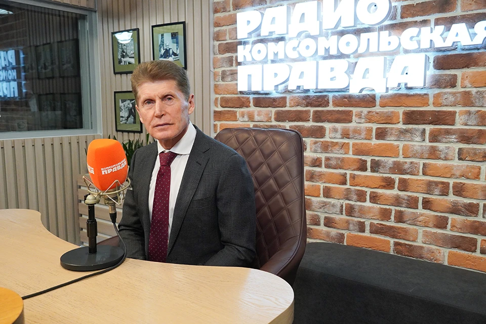 Губернатор Приморья Олег Кожемяко
