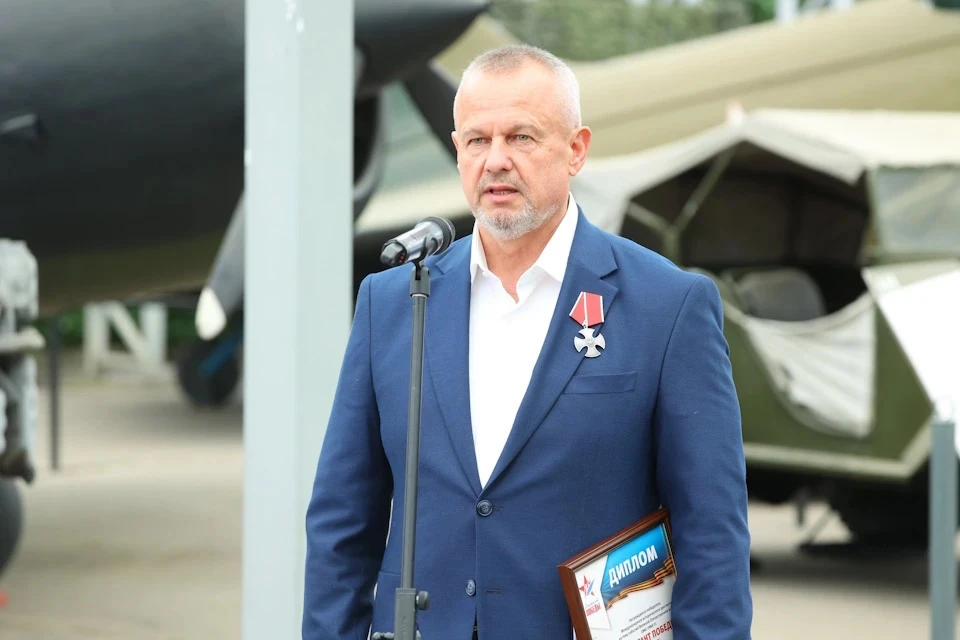 Владимир Леонтьев награжден орденом Мужества Фото: ЕР