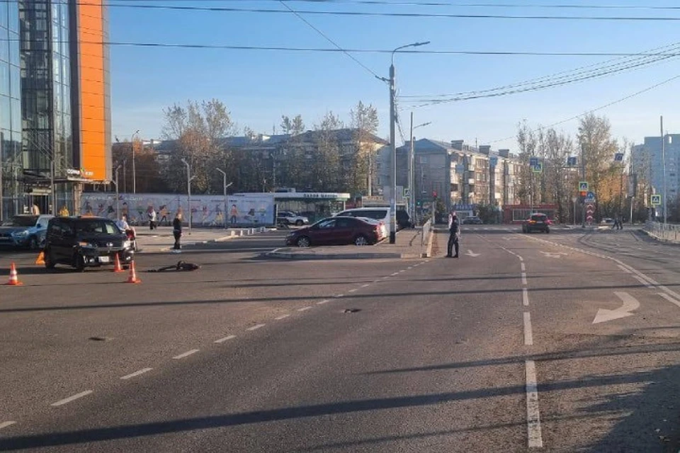 В Иркутске 43-летний водитель сбил 11-летнего самокатчика. Фото: пресс-служба Госавтоинспекции Иркутска и района