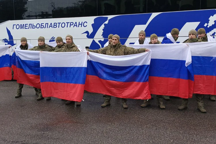 В Беларусь с Украины передали 185 российских военнослужащих и 20 гражданских