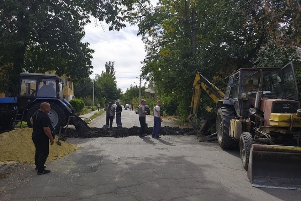 В Донецке в пять раз сократили количество аварий на водопроводных сетях. Фото: ТГ/Пушилин