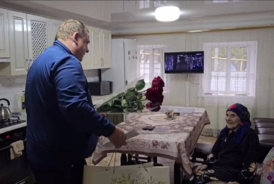 Мария Ивановна окружена заботой любящей семьи, внуков и правнуков. Фото: администрации Предгорного округа