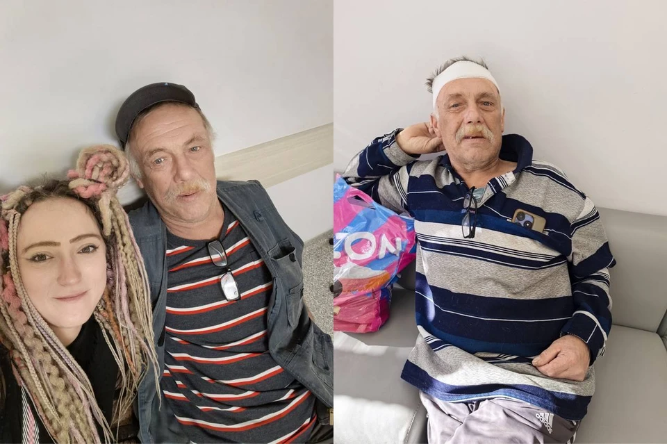 Олег со своей дочерью Ириной. Фото: предоставлено КП-Новосибирск Ириной