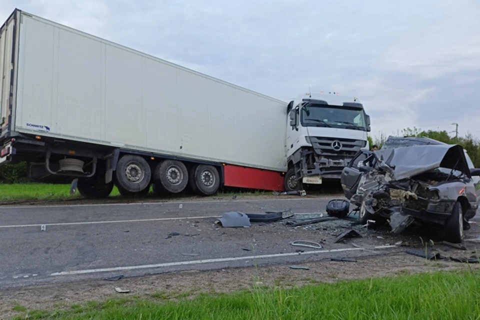 СК раскрыл детали лобового ДТП под Вороново, где погибли двое детей. Фото: sk.gov.by