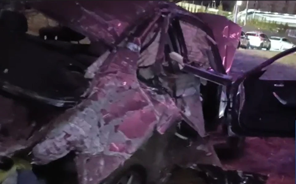 Водитель от медицинской помощи отказалась.