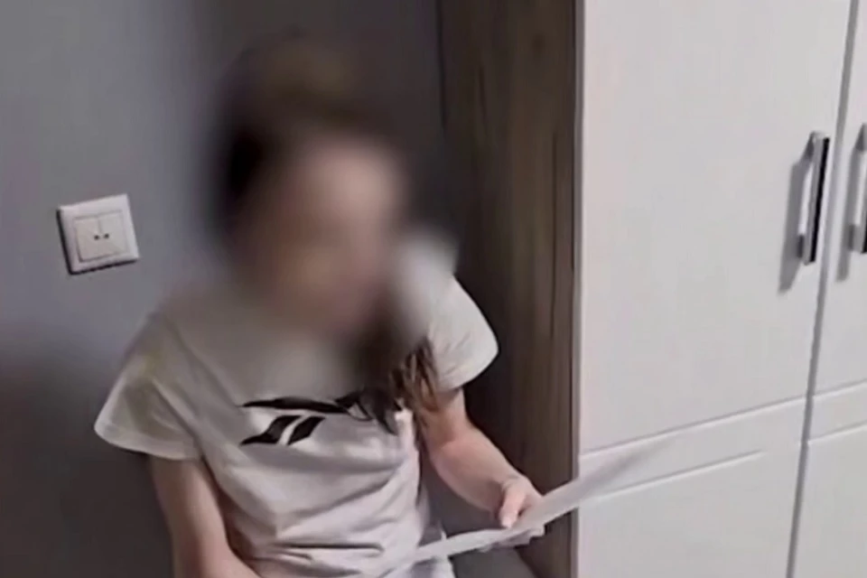 Подозреваемую задержали симферопольские полицейские. Фото: кадр видео пресс-службы МВД России