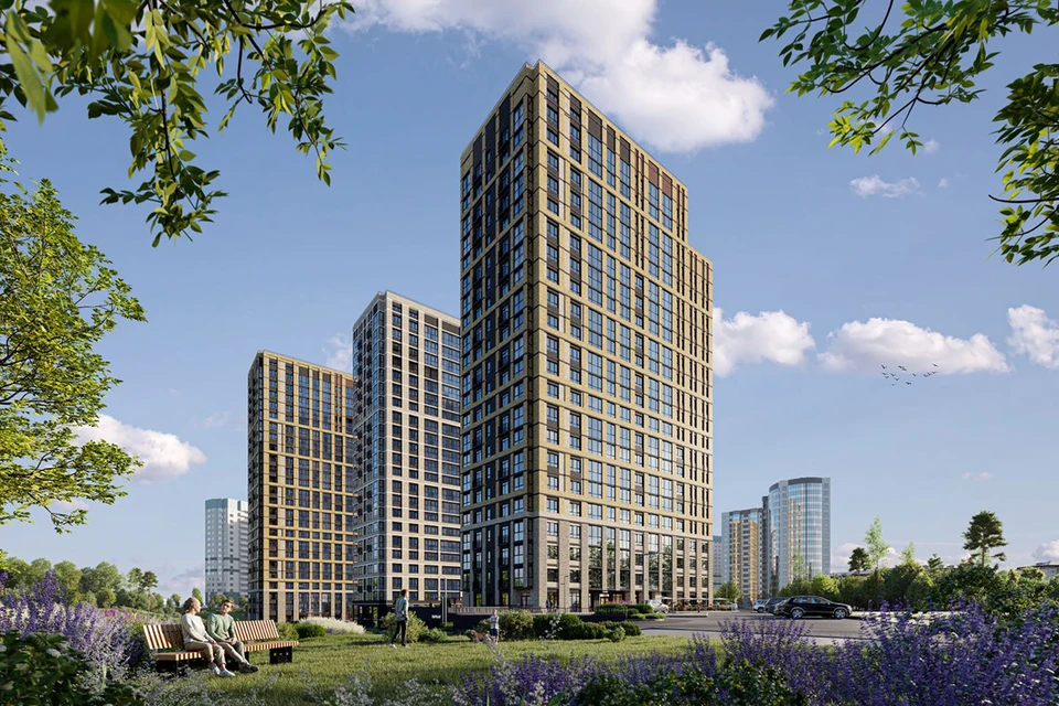 «Расцветай на Кропоткина» расположен рядом с Ельцовским парком, в 15 минутах ходьбы от станции метро «Гагаринская». Фото: ГК «Расцветай»