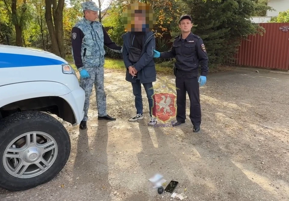 Фигурант обезврежен. Фото: УМВД Севастополя