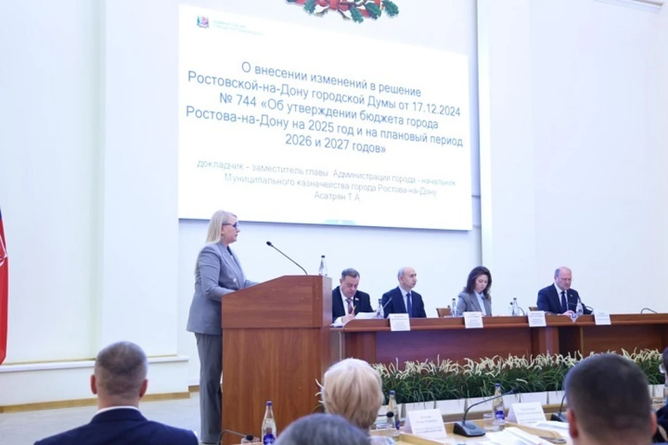 Депутаты внесли изменения в бюджет донской столицы. Фото: сайт администрации Ростова-на-Дону