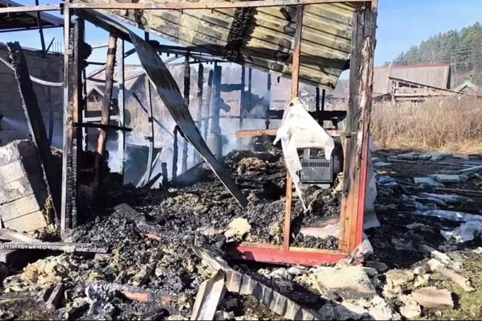 Скриншот: видео МЧС Красноярского края