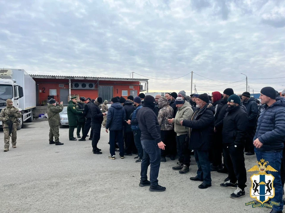 Документы у 258 иностранцев проверили на предприятии под Новосибирском. Фото: МВД по Новосибирской области