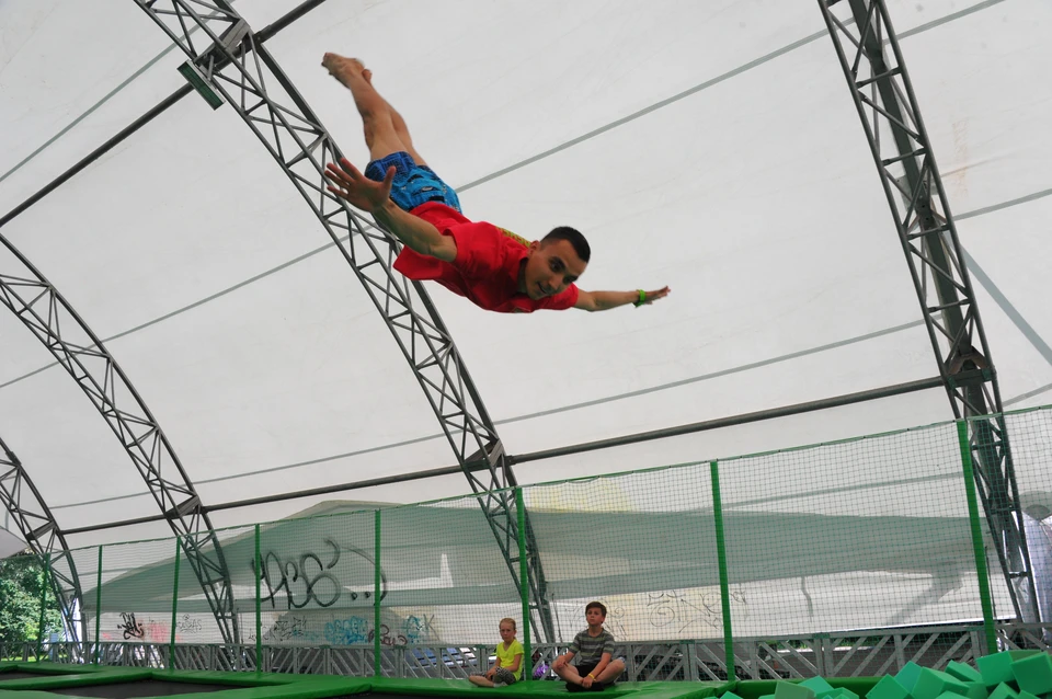 Кубанская школа прыжков на батуте – одна из визитных карточек региона.