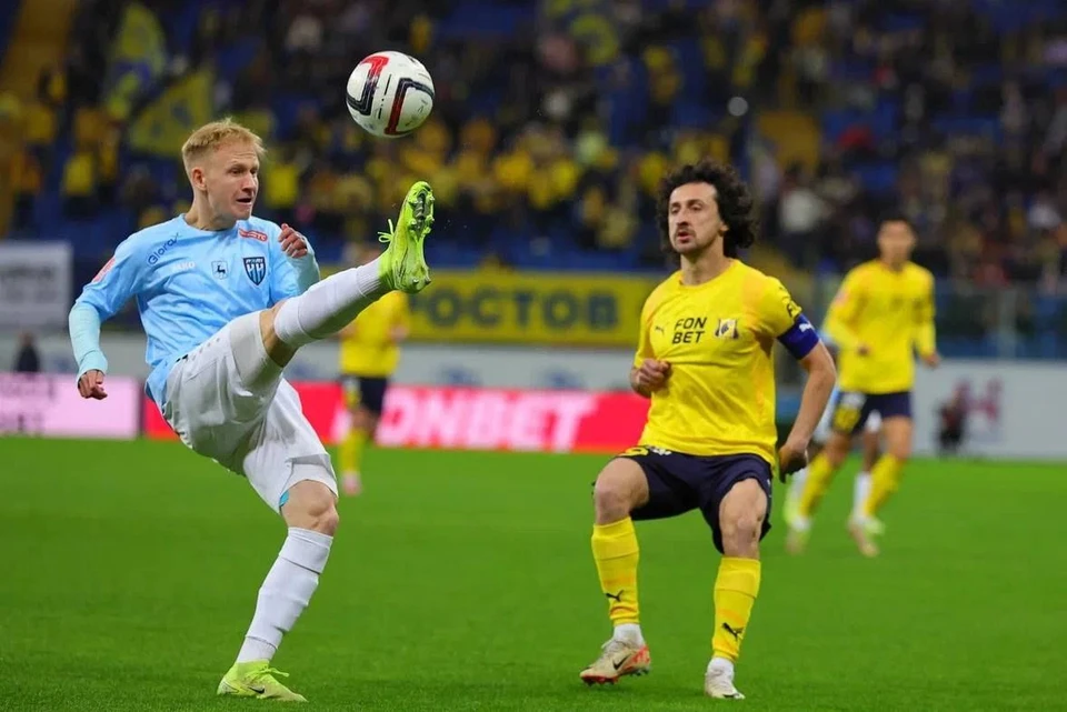 Хозяева поля четыре раза забили голы гостям и пропустили один мяч. Фото: ФК "Ростов"