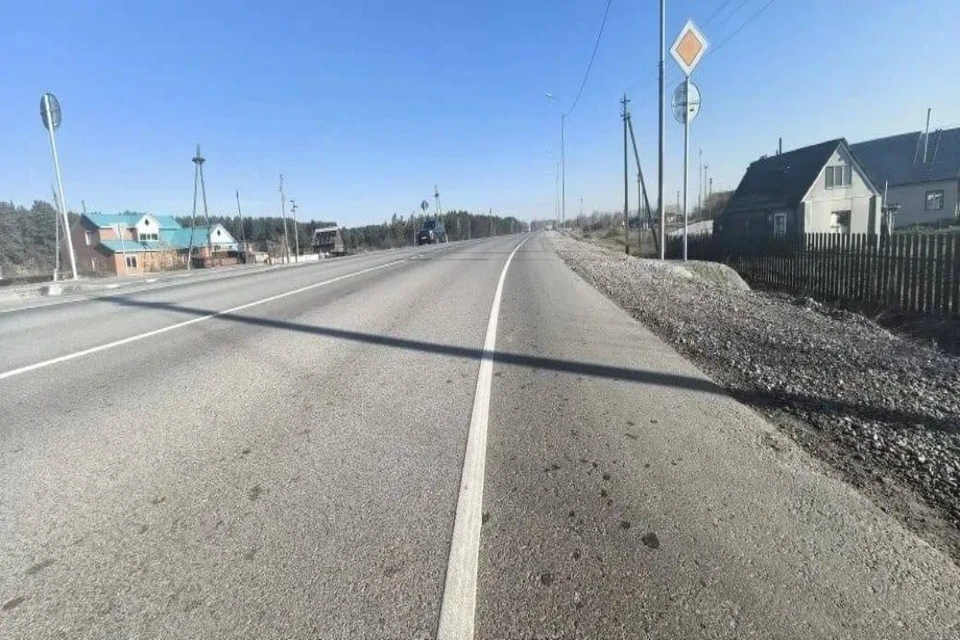 В Новосибирской области завершён ремонт участка Ордынской трассы. Фото: пресс-служба ТУАД