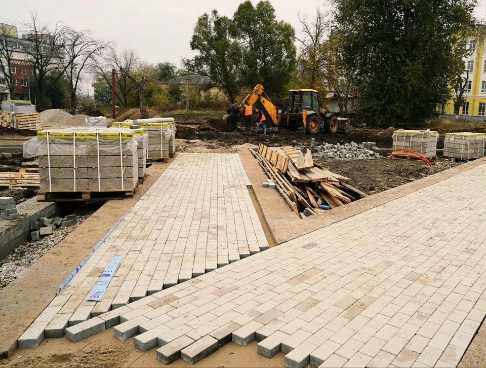 В этом году убрали старое асфальтовое покрытие. Фото: телеграм-канал Ивана Носкова