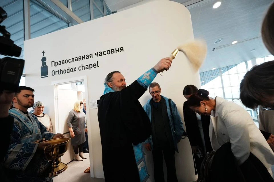 Часовню освятил митрополит Самарский и Новокуйбышевский Феодосий. Фото: Самарская митрополия