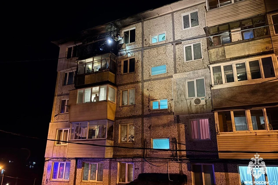 Владельцам квартир придется восстанавливать свои балконы. Фото: https://t.me/mchs_vdk