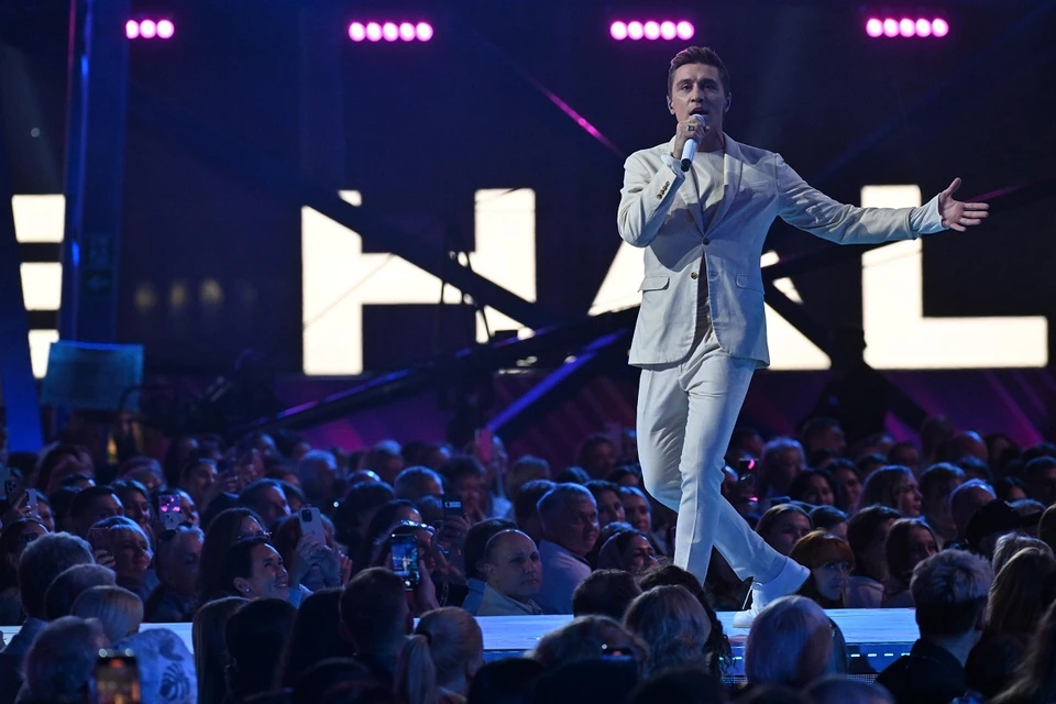 Дима Билан выступил с концертом в Новосибирске.
