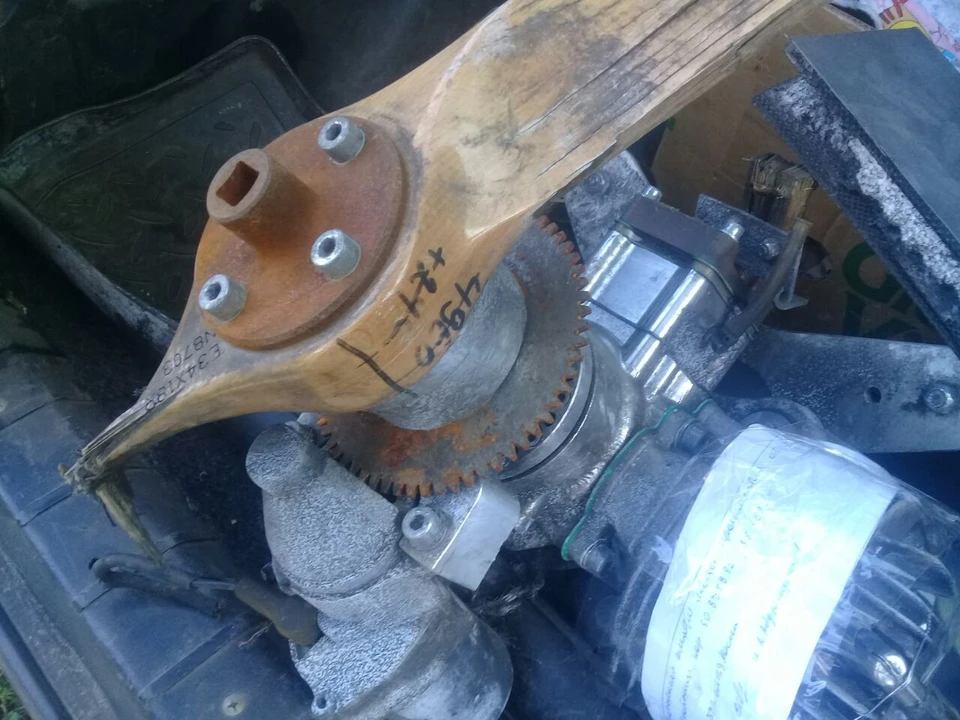 Обломки дрона.