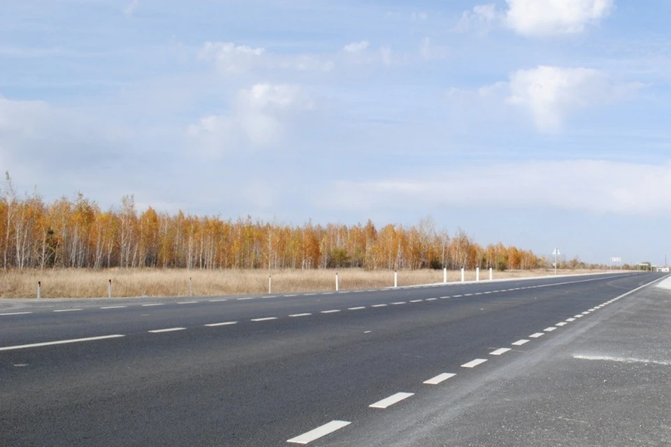 В Новосибирской области отремонтировали 20 км ключевой трассы до Павлодара. Фото: ТУАД НСО