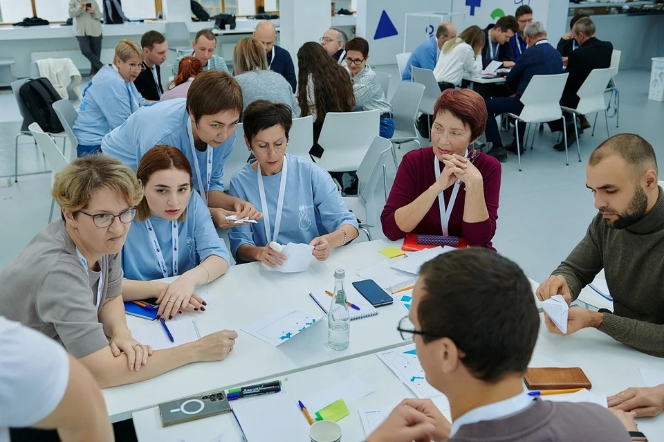 Делегация из Кодинска активно работала на форуме. Фото организаторов мероприятия