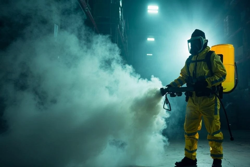 С января обеззаражено почти 340 тысяч кубометров складов. Фото: ФГБУ «ВНИИЗЖ»