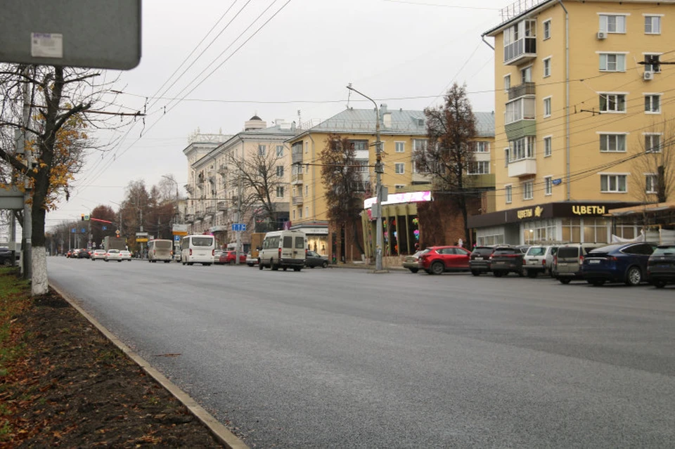 Ремонт проспекте Ленина в Туле завершен.