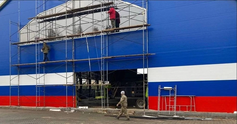 В Красном строят современный ФОК. Фото:пресс-служба правительства Смоленской области, Государственный МК «Смоленская крепость».