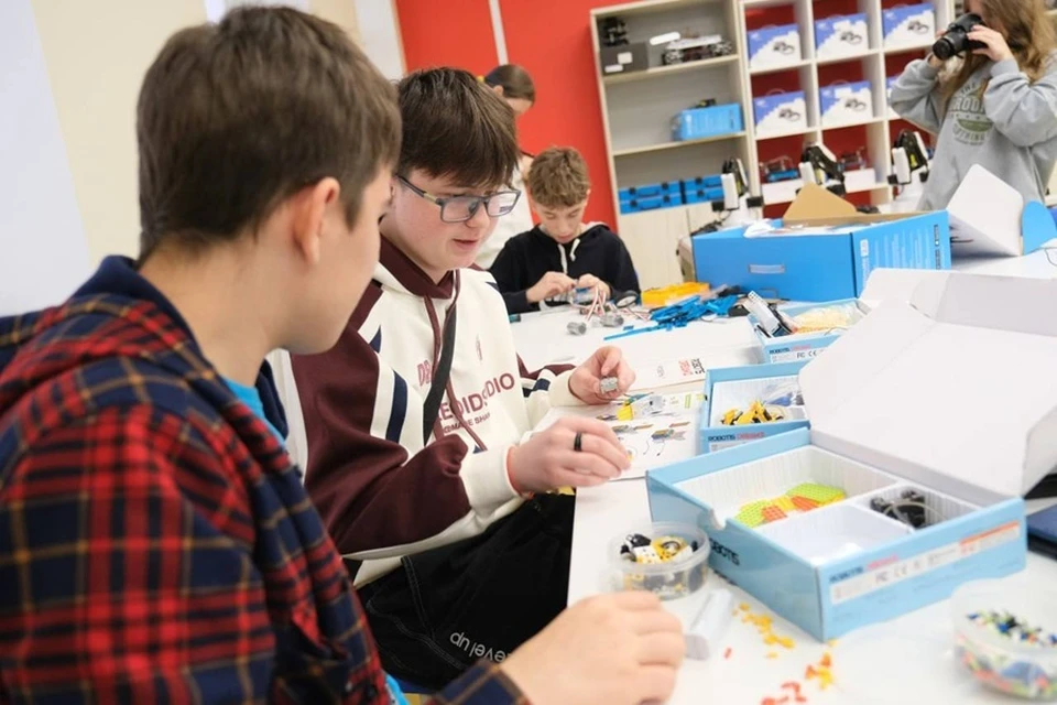 В ДНР стартовал осенний этап образовательного проекта «Интенсивные смены». Фото: ТГ/Трофимов