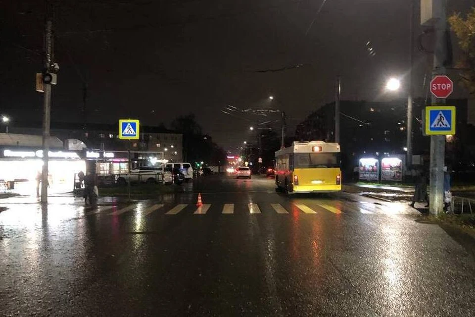 Пешеход получил травмы. Фото: Госавтоинспекция Удмуртии