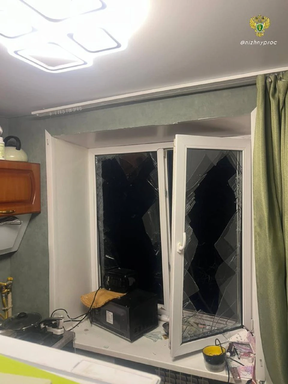 Опубликованы фото из квартиры на улице Львовской, где произошел хлопок газа.