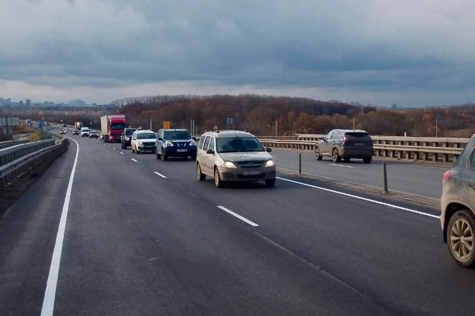 Завершен ремонт дороги, прилегающей к Солотчинскому мосту. Фото: минтранс Рязанской области
