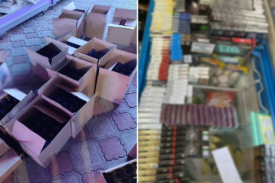 В Новосибирской области изъяли контрафактный алкоголь и табак. Фото: ГУ МВД по Новосибирской области