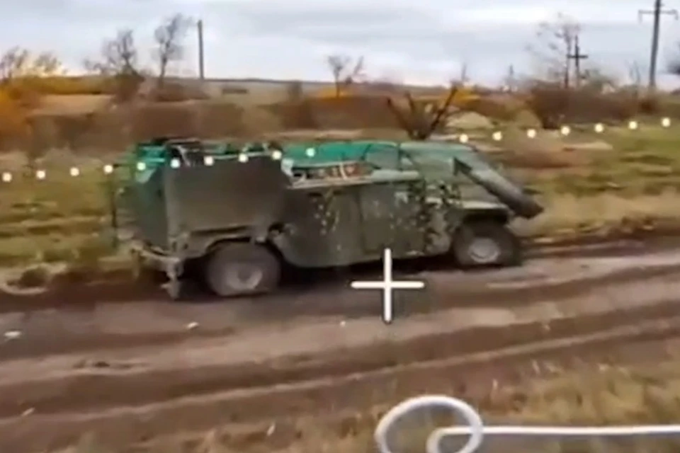 ВС РФ уничтожили два автомобиля «Хамви» ВСУ в районе Константиновки. Фото: Минобороны России